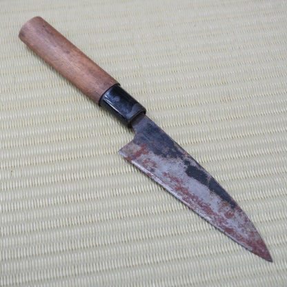 Tosaichi Petty Knife 120mm Blue #1 Steel Signed Japan Vintage Lightweight F-322