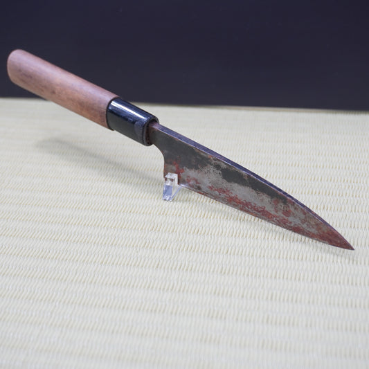 Tosaichi Petty Knife 120mm Blue #1 Steel Signed Japan Vintage Lightweight F-322