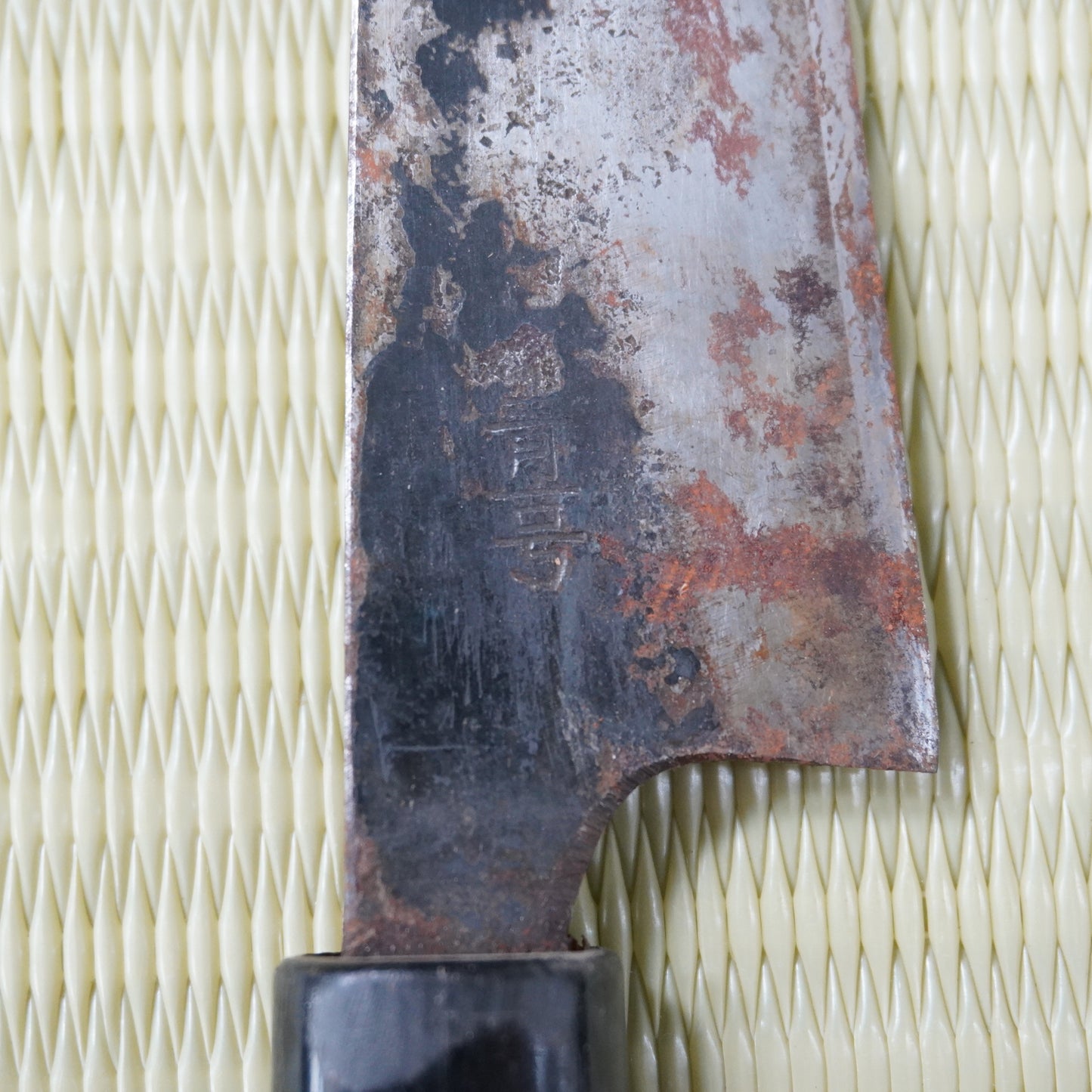 Tosaichi Petty Knife 120mm Blue #1 Steel Signed Japan Vintage Lightweight F-322