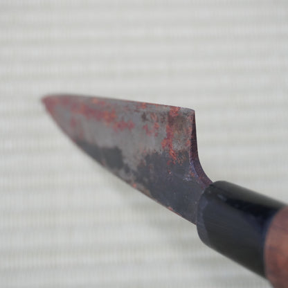 Tosaichi Petty Knife 120mm Blue #1 Steel Signed Japan Vintage Lightweight F-322