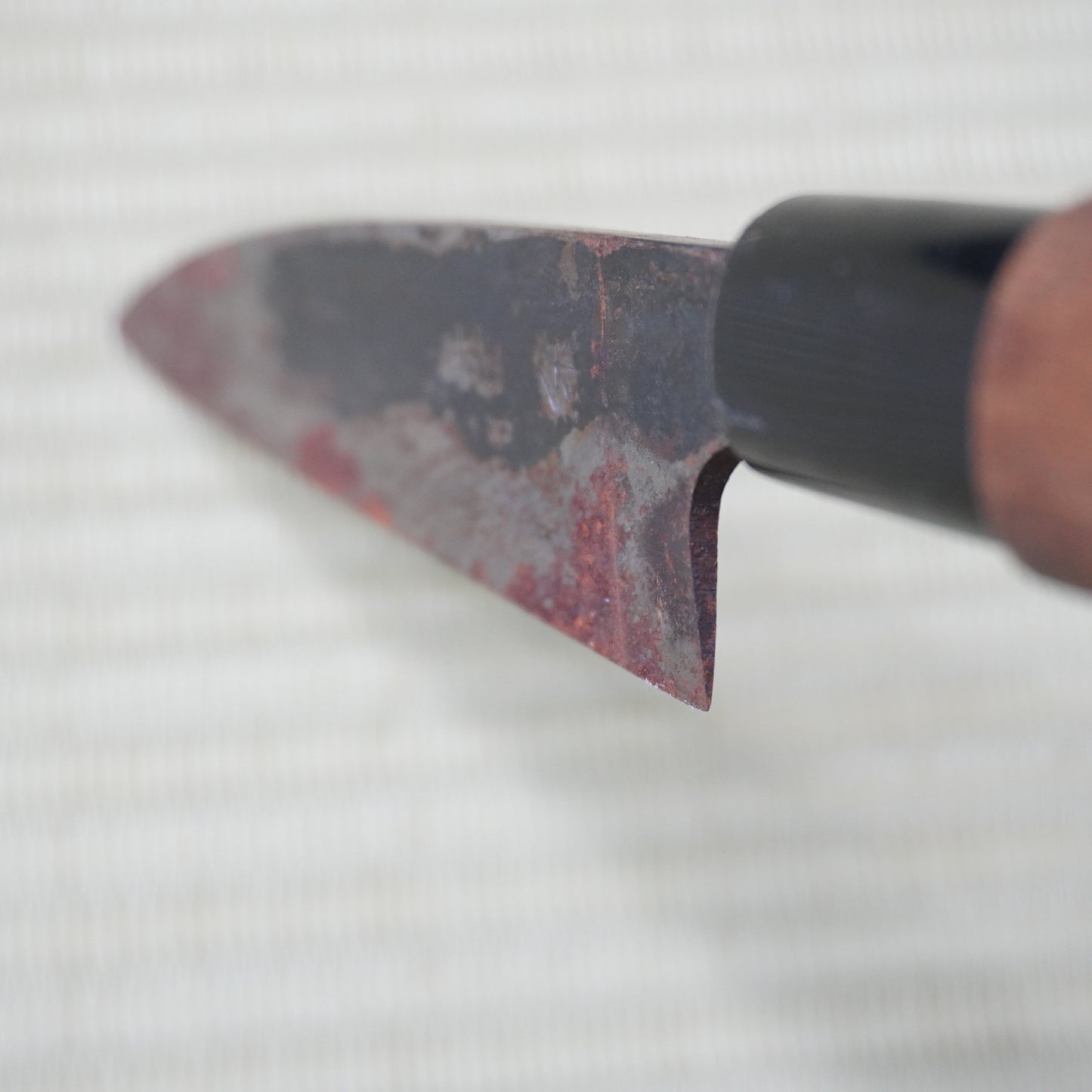 Tosaichi Petty Knife 120mm Blue #1 Steel Signed Japan Vintage Lightweight F-322