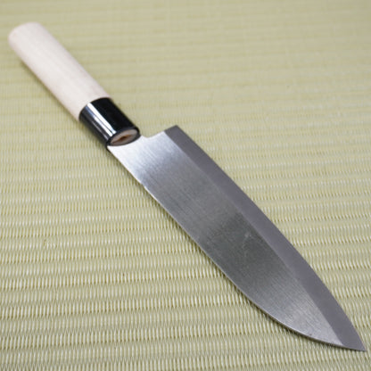 Noshu Kanemori Santoku Knife 170mm Signed Japan Lightweight Excellent F-324