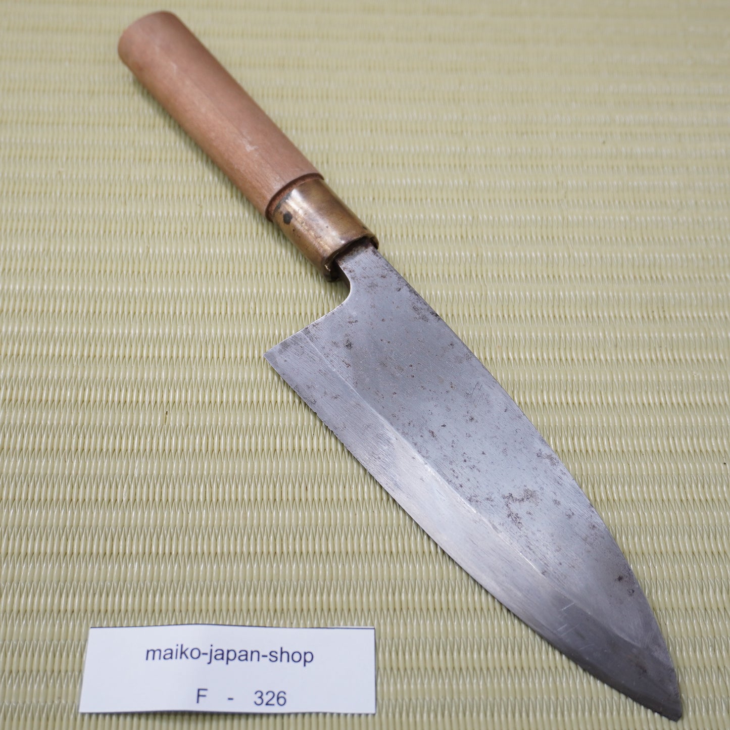 Japanese Deba Knife 155mm Signed Blade (Illegible) High Quality Japan F-326