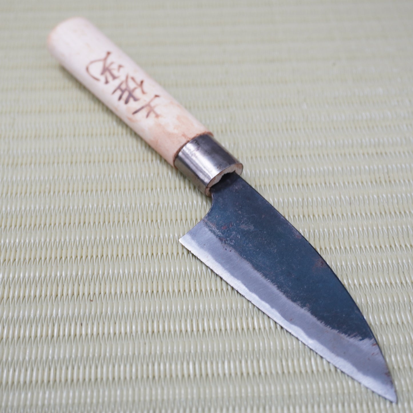 Tosamitsu Petty Knife 90mm Signed Japan Ultra Lightweight High Quality F-328