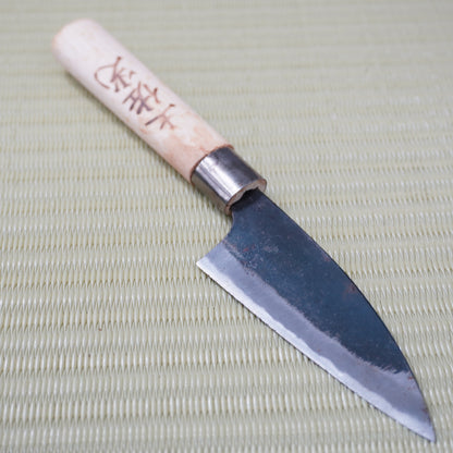 Tosamitsu Petty Knife 90mm Signed Japan Ultra Lightweight High Quality F-328