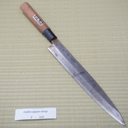 Sekimagoroku Ginju Yanagiba Knife 230mm Signed Lightweight Vintage Japan F-329
