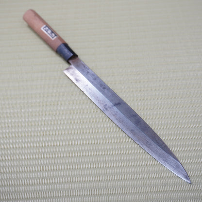 Sekimagoroku Ginju Yanagiba Knife 230mm Signed Lightweight Vintage Japan F-329