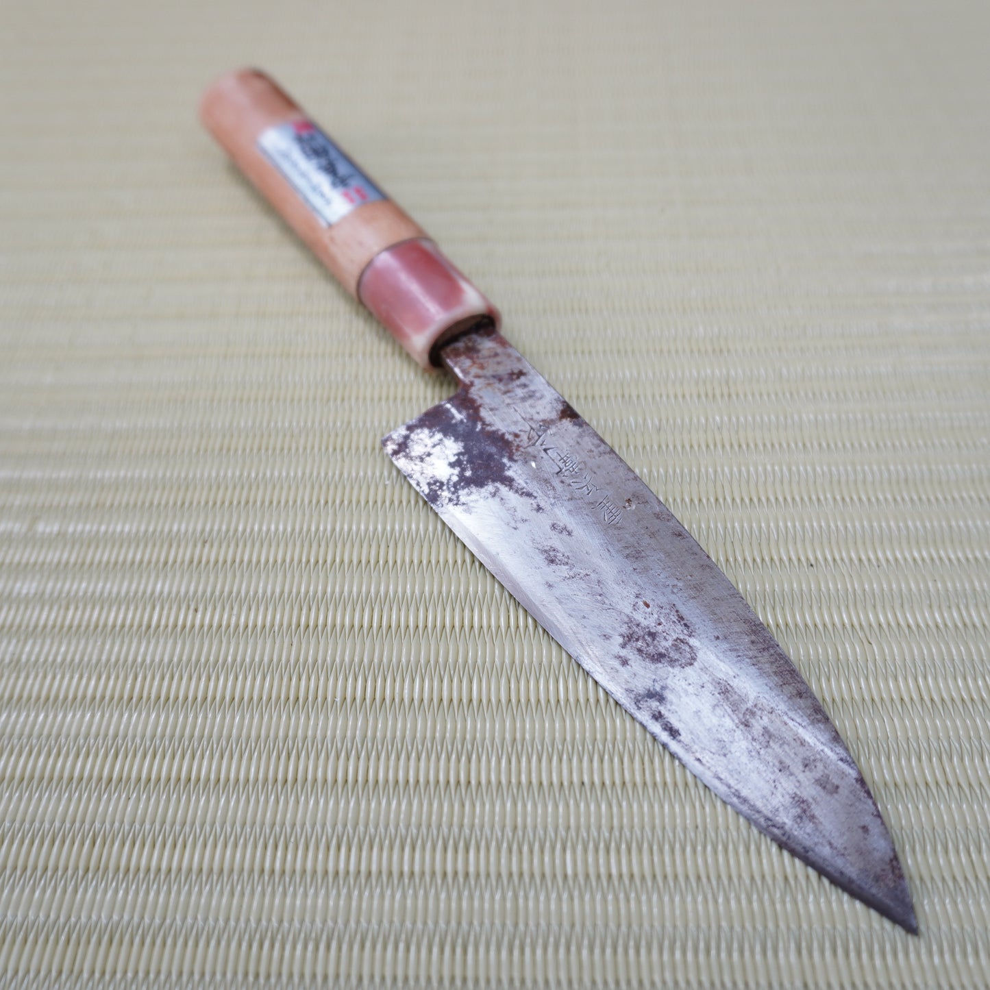 Jubei Deba Knife 140mm Signed Japan Vintage Lightweight High Quality Blade F-330