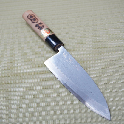Sakai Takeshige Deba Knife 155mm Signed Japan Vintage High Quality F-331