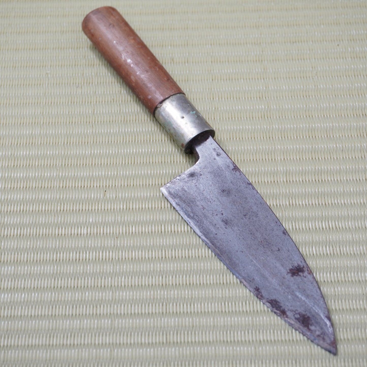 Mizuta Kunishige Deba Knife 130mm Signed Japan High Quality Easy to Use F-332