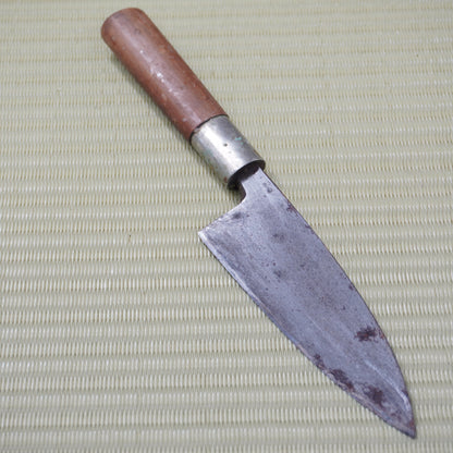 Mizuta Kunishige Deba Knife 130mm Signed Japan High Quality Easy to Use F-332