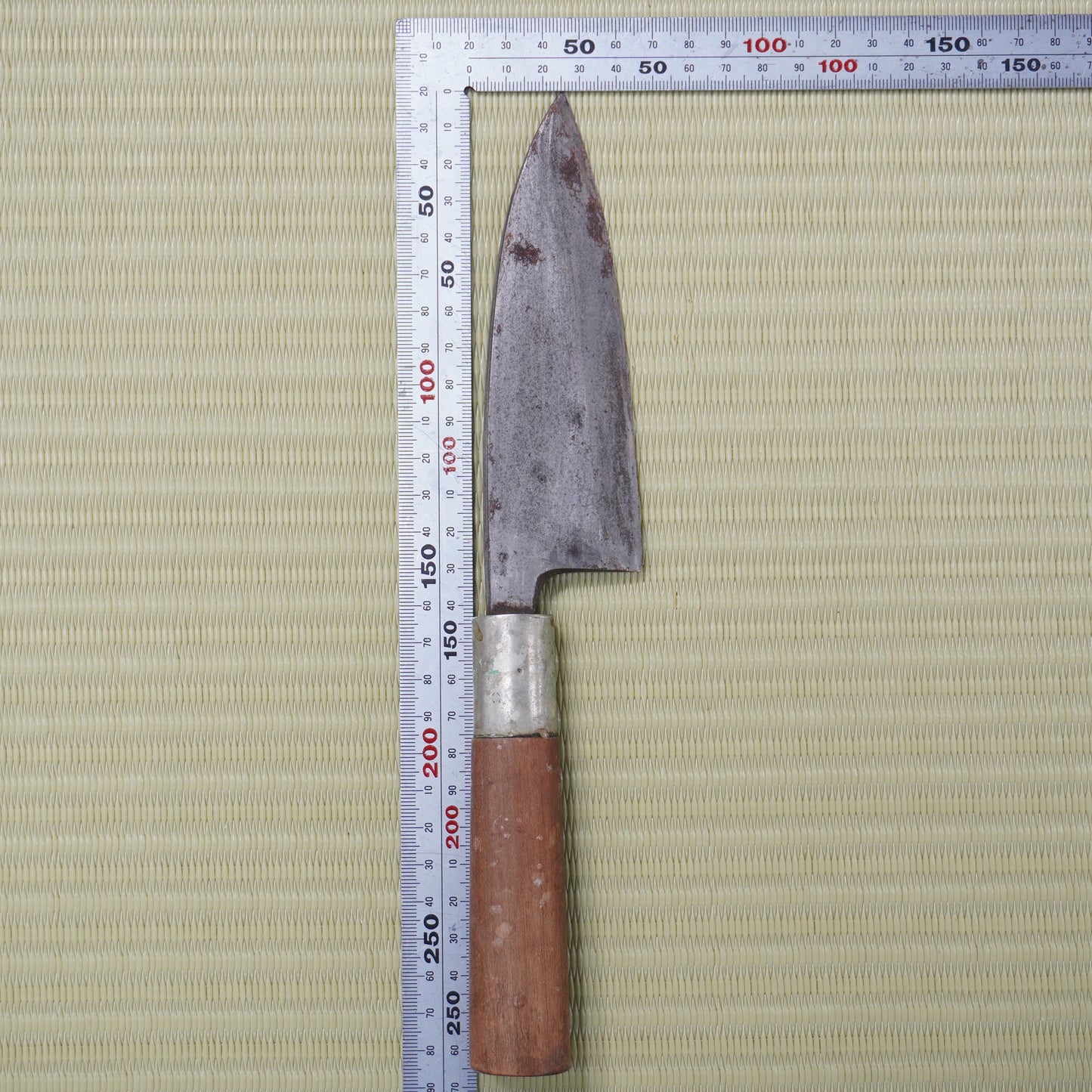 Mizuta Kunishige Deba Knife 130mm Signed Japan High Quality Easy to Use F-332