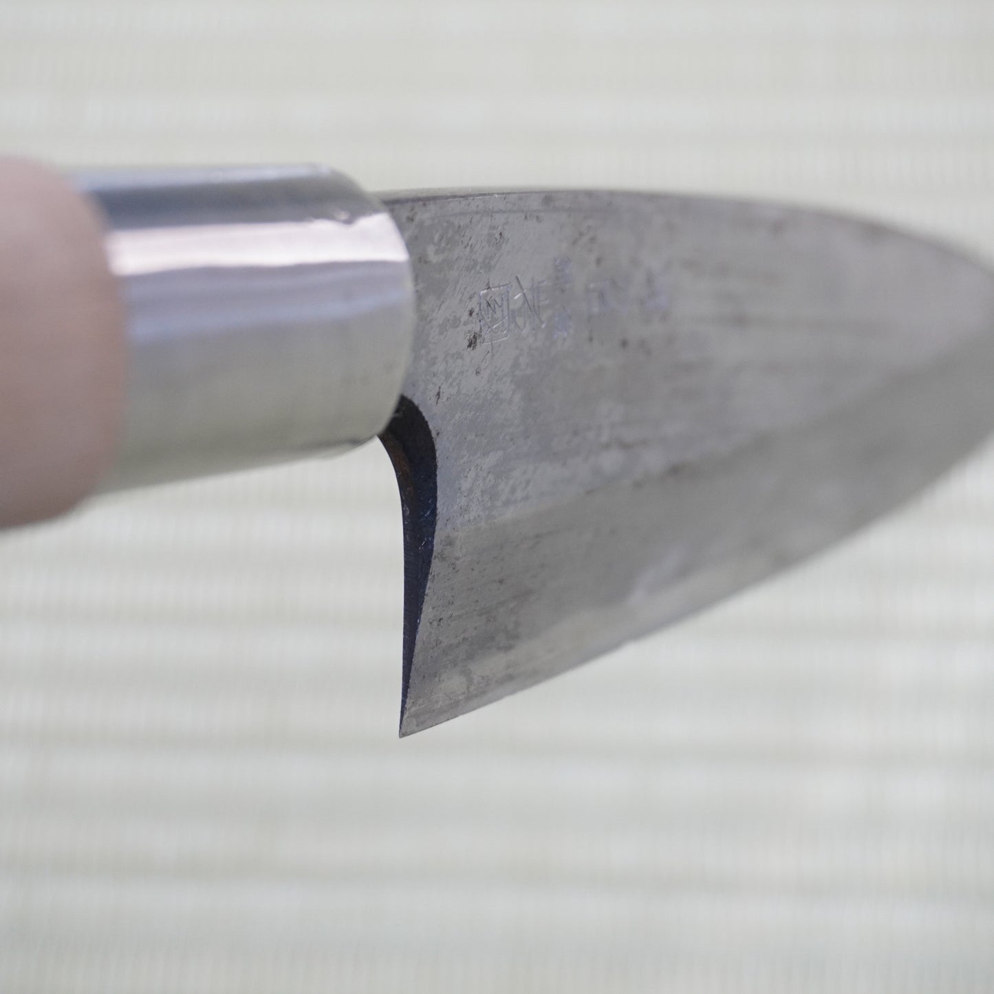 Sakai Iwakuni Deba Used Knife 150mm Signed Japan High Quality Vintage F-333