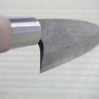 Sakai Iwakuni Deba Used Knife 150mm Signed Japan High Quality Vintage F-333