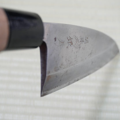 Sekimagoroku Ginju Used Deba Knife 145mm Signed Japan High Quality Blade F-340