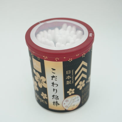 DAISO Cotton Swabs Sanrio Cinnamoroll Case Set Made in Japan Kawaii 100pcs P-125