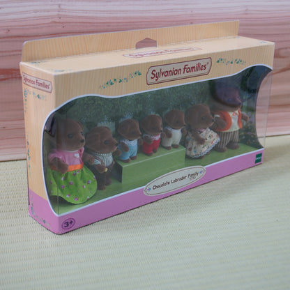 Sylvanian Families Chocolate Labrador Family 5730 Calico Critters Japan New