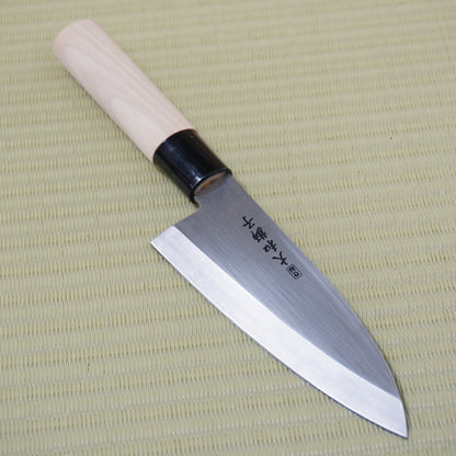 Yamatojishi Japanese Deba Knife 145mm signed Sharp Edge High Quality sushi F-343