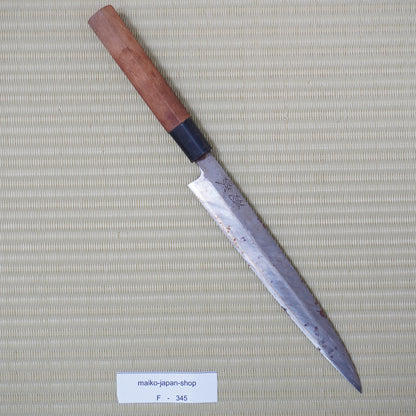 Tametsugu Used Japanese Yanagiba Knife 200mm Lightweight Sashimi Blade F-345