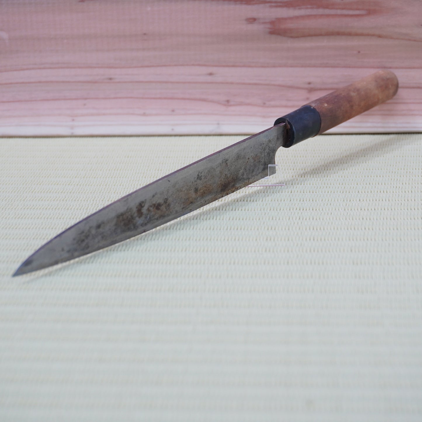 Tametsugu Used Japanese Yanagiba Knife 200mm Lightweight Sashimi Blade F-345