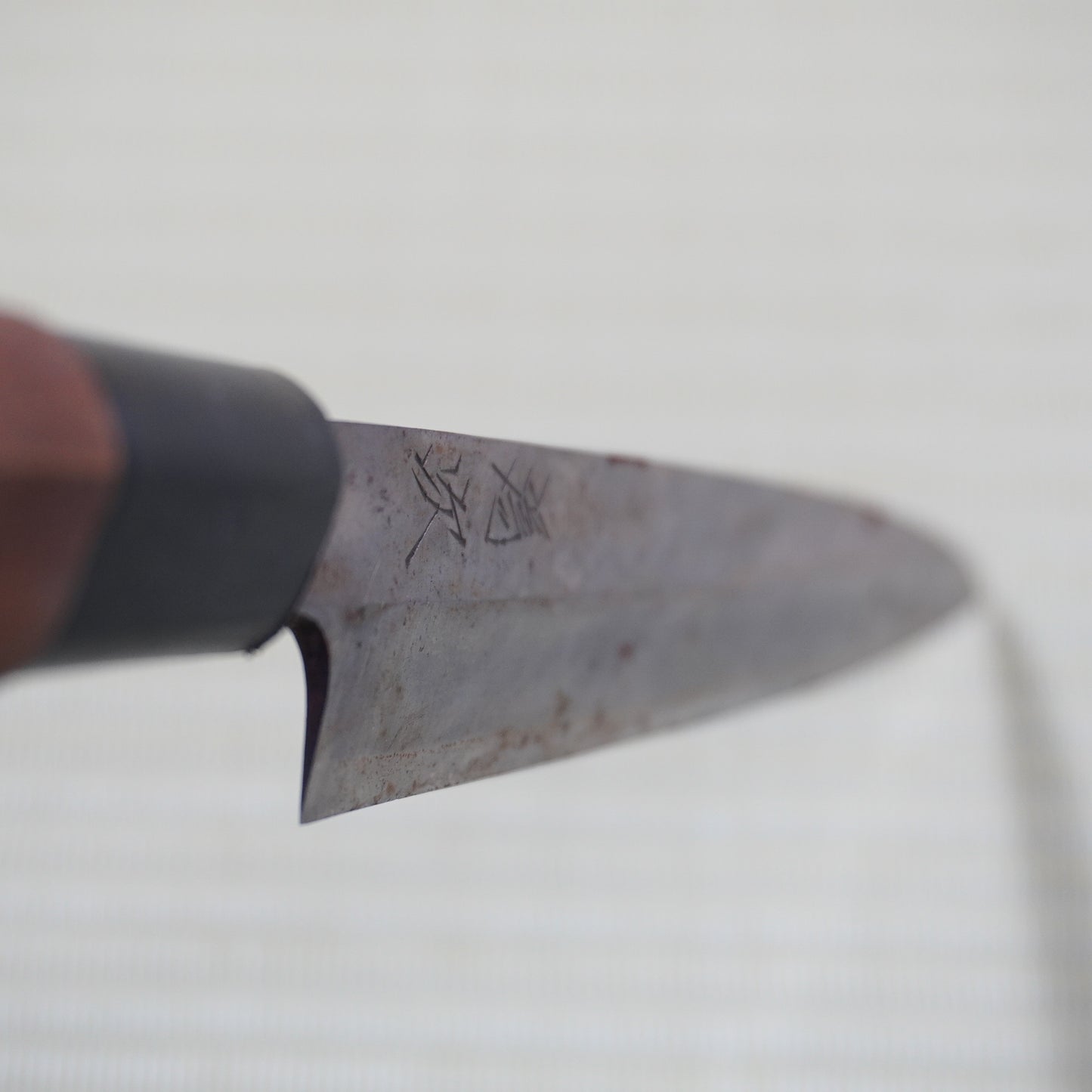 Tametsugu Used Japanese Yanagiba Knife 200mm Lightweight Sashimi Blade F-345