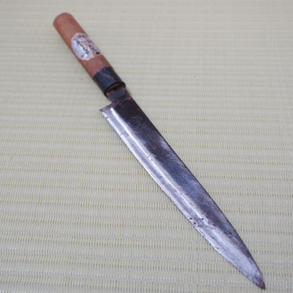Yushun Used Japanese Yanagiba Knife 205mm Lightweight Sashimi Blade F-346
