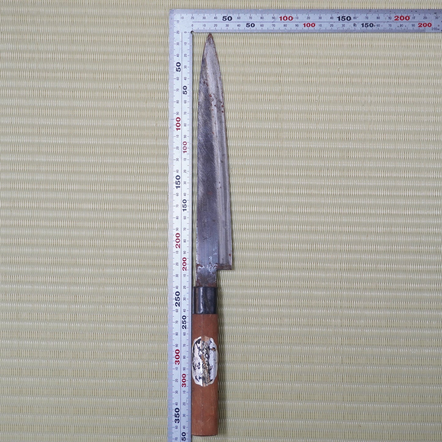 Yushun Used Japanese Yanagiba Knife 205mm Lightweight Sashimi Blade F-346