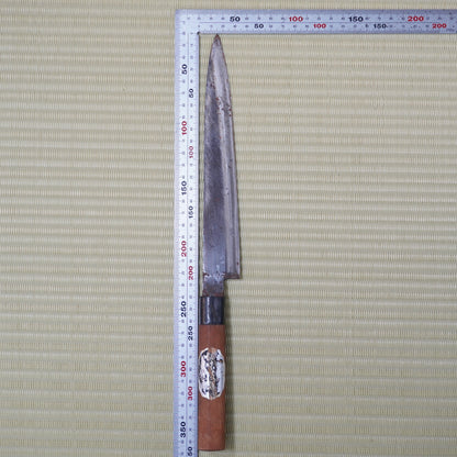 Yushun Used Japanese Yanagiba Knife 205mm Lightweight Sashimi Blade F-346