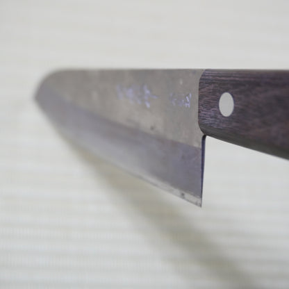 Sakai Isshin Used Japanese Santoku Knife 185mm Vintage sushi sashimi F-347