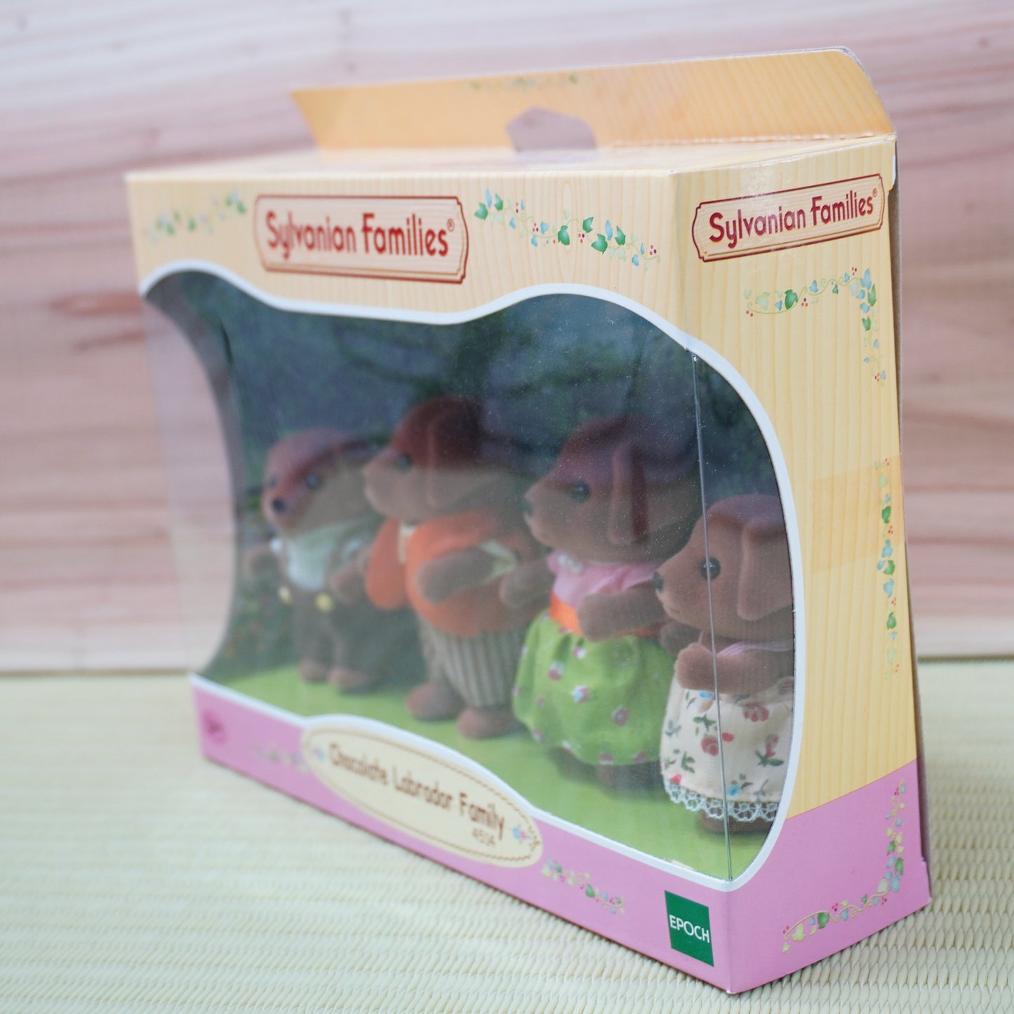 Sylvanian Families Chocolate Labrador Family 4514 Calico Critters Japan New