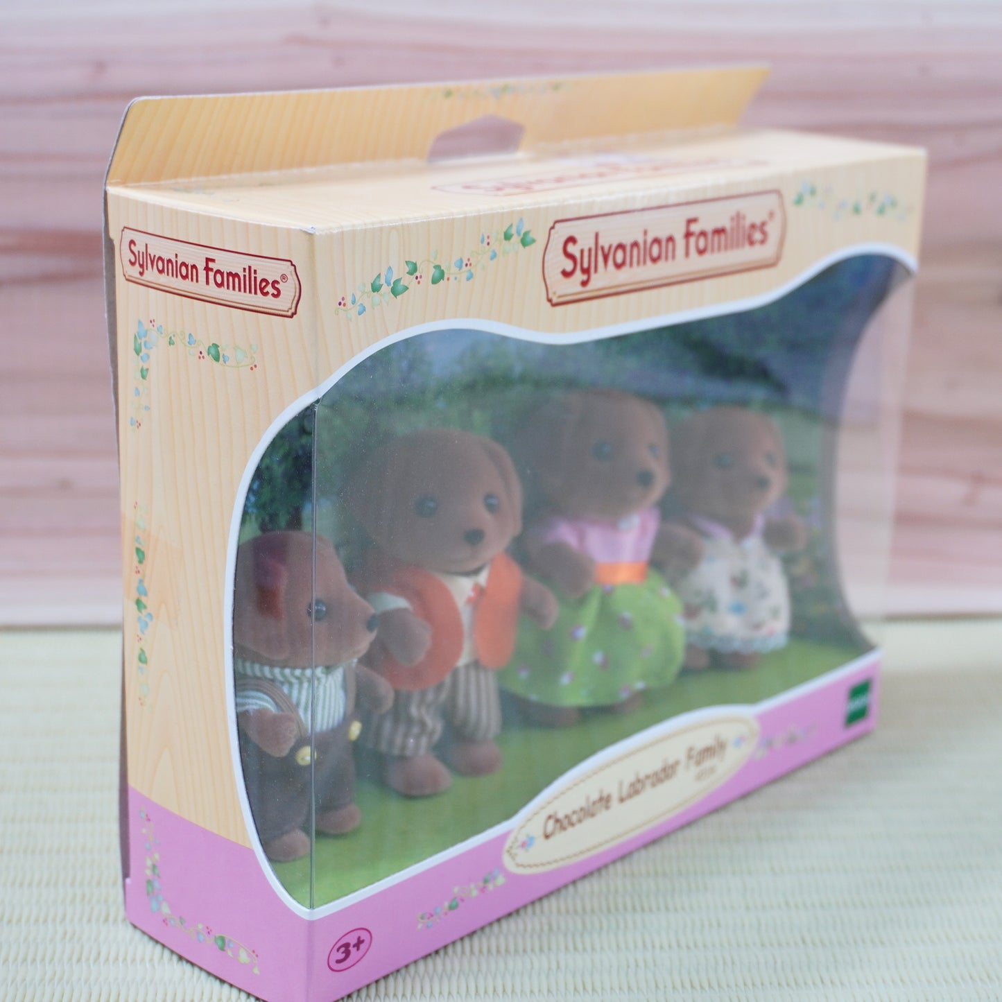 Sylvanian Families Chocolate Labrador Family 4514 Calico Critters Japan New