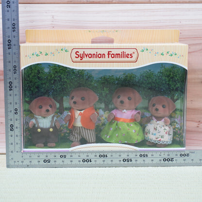 Sylvanian Families Chocolate Labrador Family 4514 Calico Critters Japan New