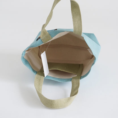 Shibata “Iya Iya Kuroyanagi” Cotton Tote Bag 11.8x7.9in Dog Walk P-134