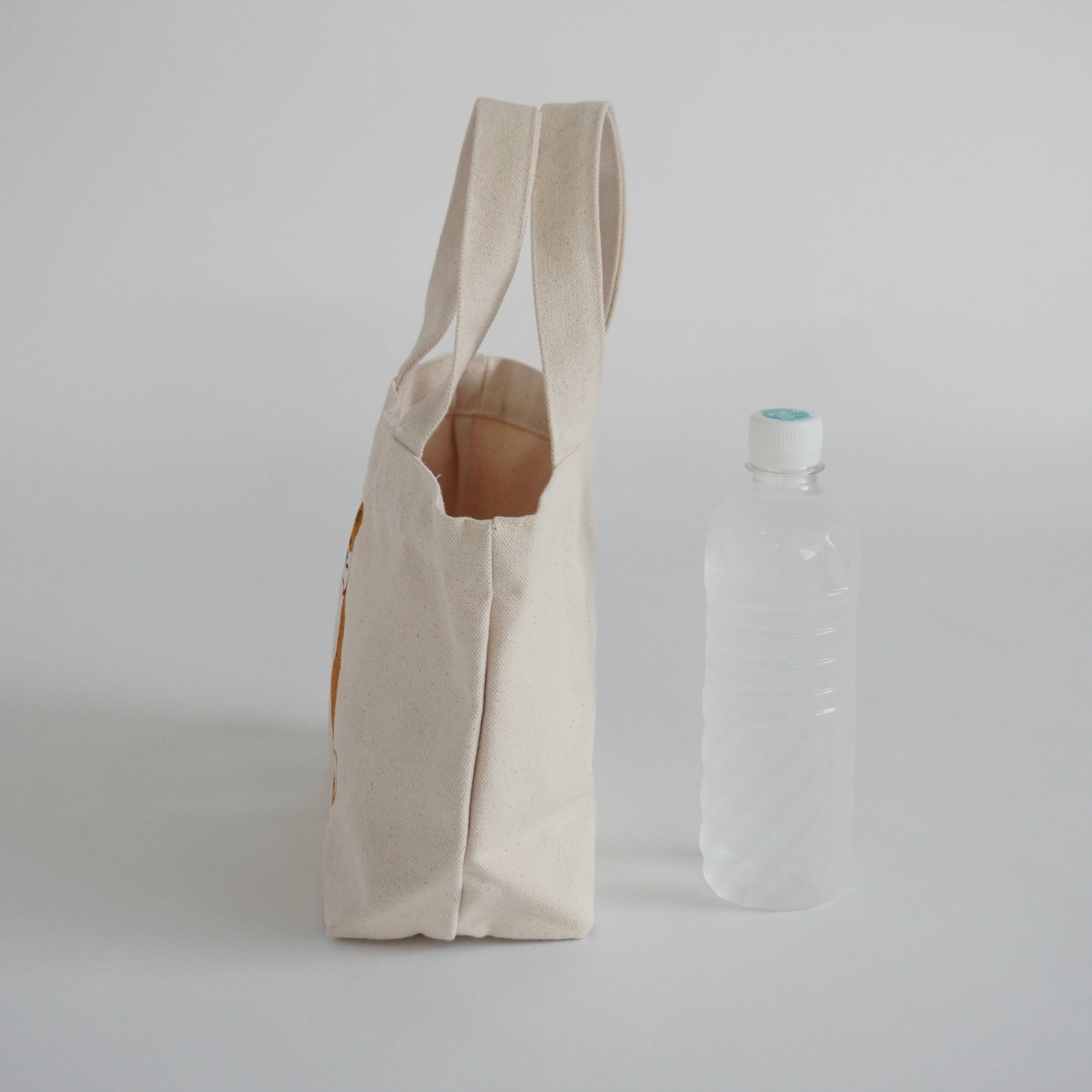 Shibata “Are you going for a walk?” Cotton Tote Bag 11.8x7.9in Dog Walk P-135