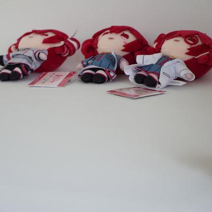 Kasane Teto Plush Mascot VOL.1 Complete 3-Piece Set with Straps P-138