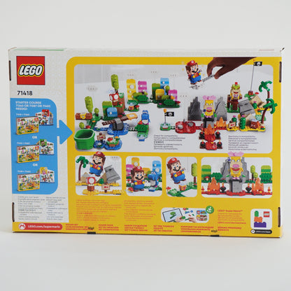 LEGO 71418 Super Mario Creativity Toolbox Building Set - New, Retired P-142