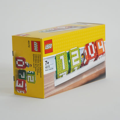 LEGO 40172 Brick Calendar Display Set - Retired, New, Sealed, Collectible P-140
