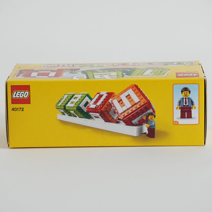 LEGO 40172 Brick Calendar Display Set - Retired, New, Sealed, Collectible P-140