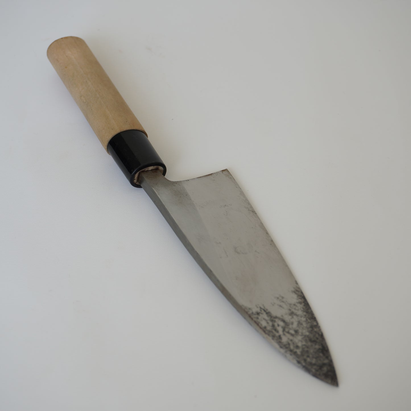 Sakai Motokame Used Deba Knife 150mm Japan Vintage High Quality Engraved F-352