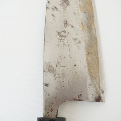 Sakai Ryujin Used Deba Knife 150mm Japan Vintage High Quality Engraved F-354