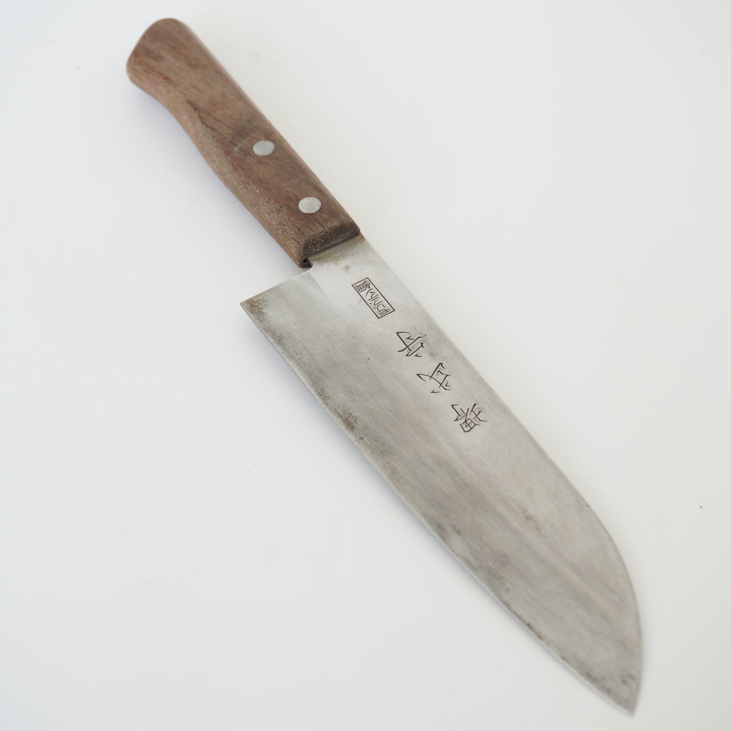 Sakai Shikimori Japanese Used Santoku Knife 165mm Lightweight Sushi F-358