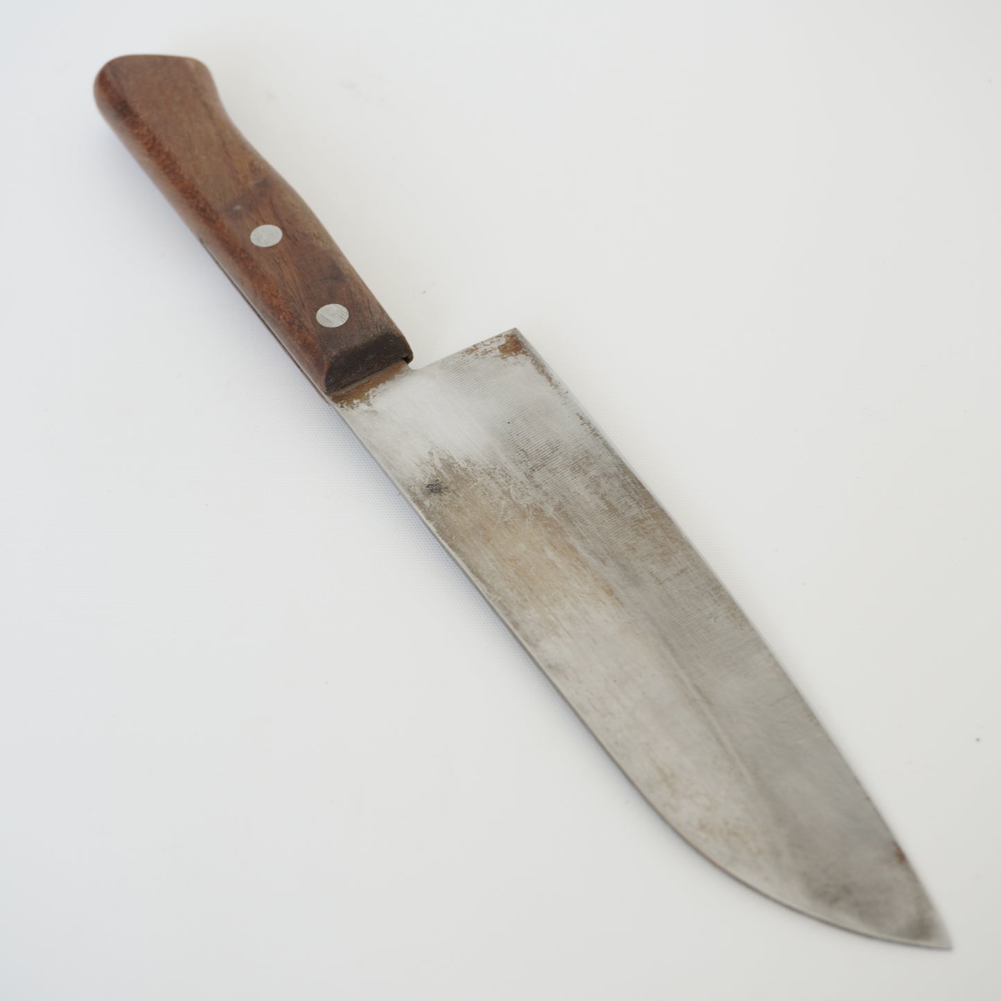 Sakai Shikimori Japanese Used Santoku Knife 165mm Lightweight Sushi F-358