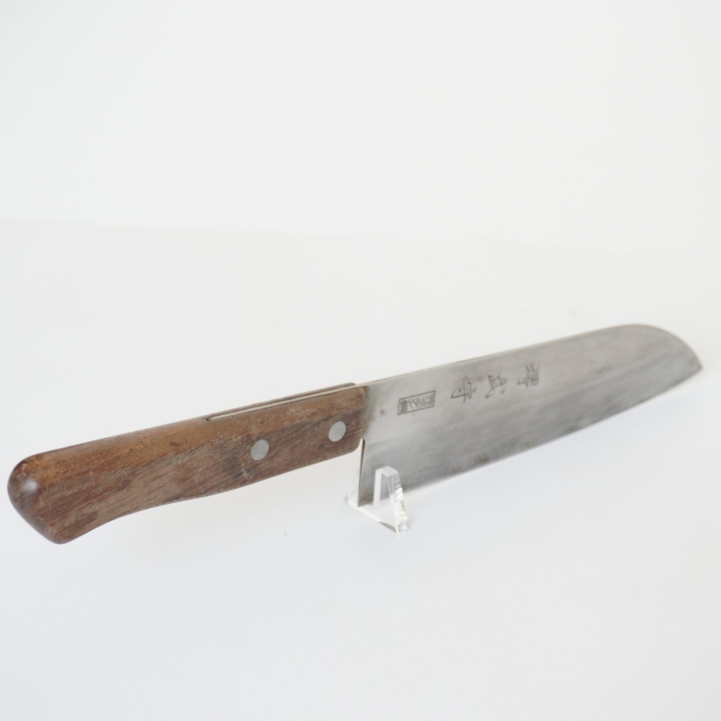 Sakai Shikimori Japanese Used Santoku Knife 165mm Lightweight Sushi F-358