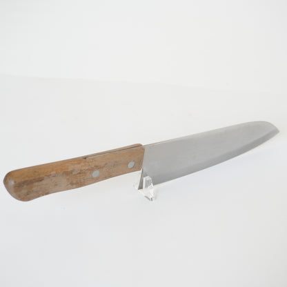 Noshu Magoroku Japanese Used Santoku Knife 165mm Vintage Lightweight Sushi F-359