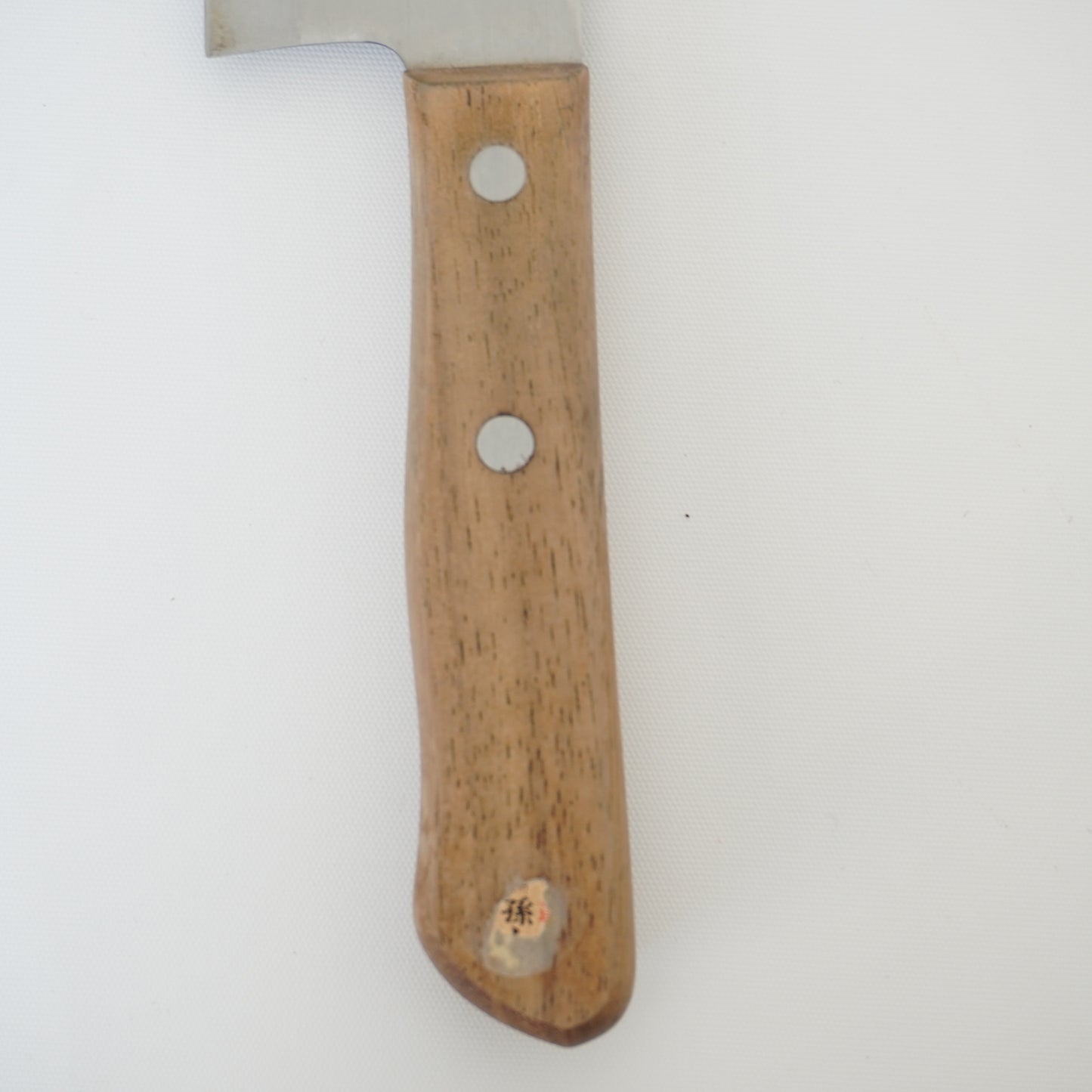 Noshu Magoroku Japanese Used Santoku Knife 165mm Vintage Lightweight Sushi F-359