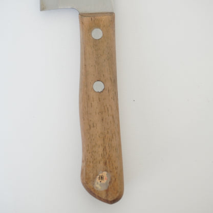 Noshu Magoroku Japanese Used Santoku Knife 165mm Vintage Lightweight Sushi F-359