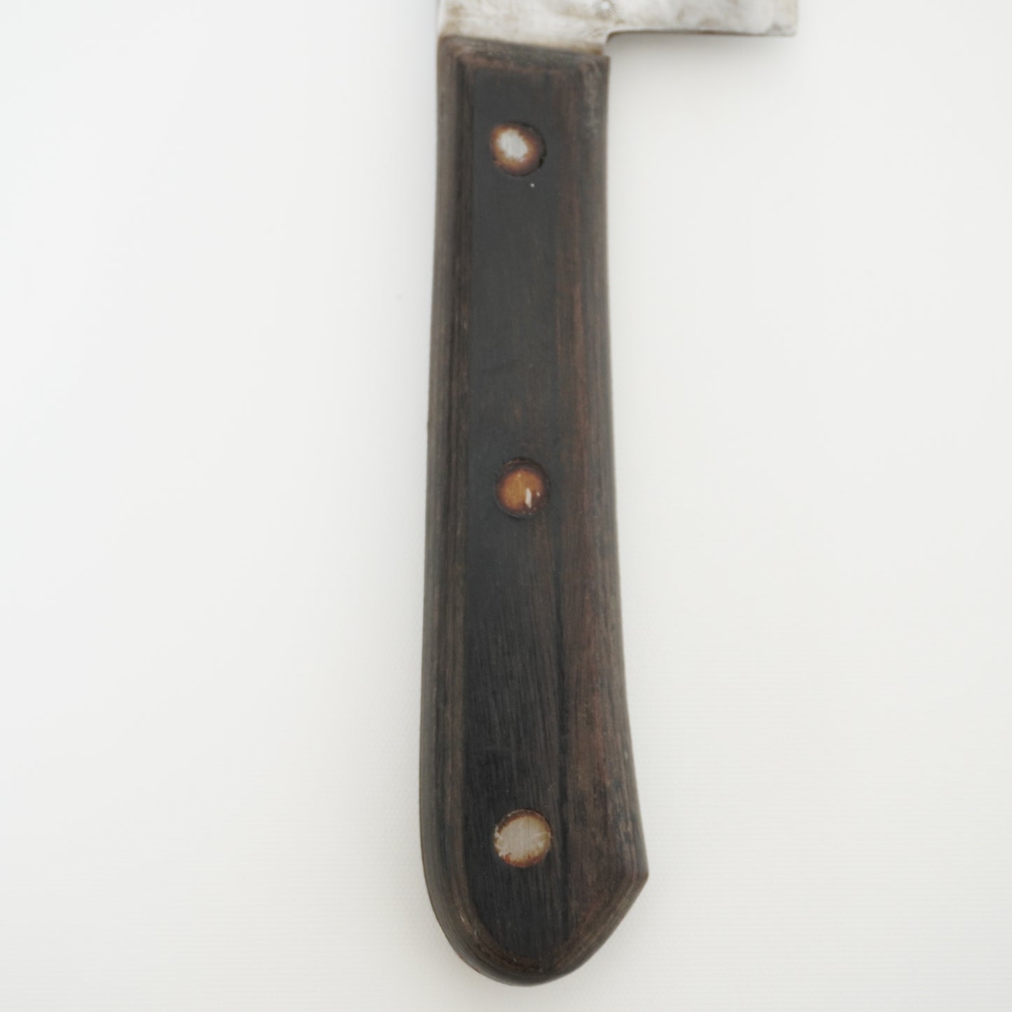 Dojo-saku Japanese Used Santoku Knife 130mm Vintage Lightweight Sushi F-361