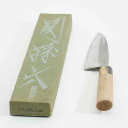 Kai SekiMagoroku Deba 150mm Japanese Chef's Knife with Handle Boxed F-356