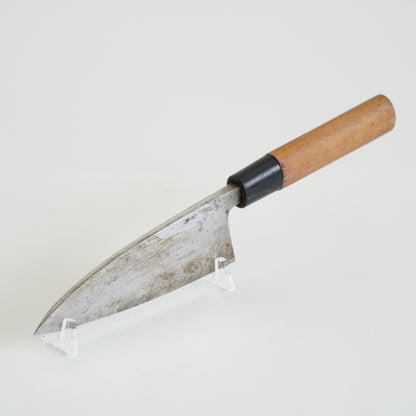 Sakai Motokame Used Deba Knife 150mm Japan Vintage High Quality Engraved F-353