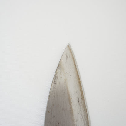 Sakai Motokame Used Deba Knife 150mm Japan Vintage High Quality Engraved F-353